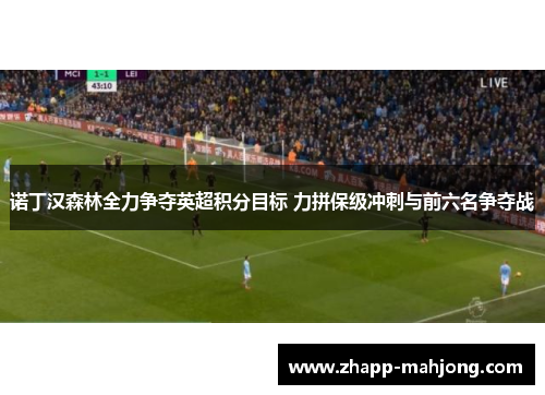 诺丁汉森林全力争夺英超积分目标 力拼保级冲刺与前六名争夺战